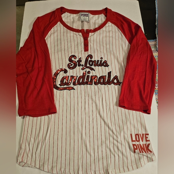 PINK Victoria's Secret Tops - Pink St. Louis Cardinals Shirt